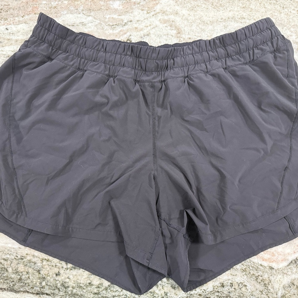 Women’s Lululemon Black Athletic Shorts Track That 5”